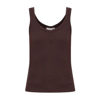 Gestuz Donna, Top, Marrone, S, new