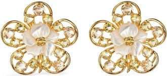 Bounkit Orecchini a fiore - Oro