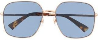 Miu Miu 61mm Polarized Square Sunglasses in Rose Gold at Nordstrom Rack