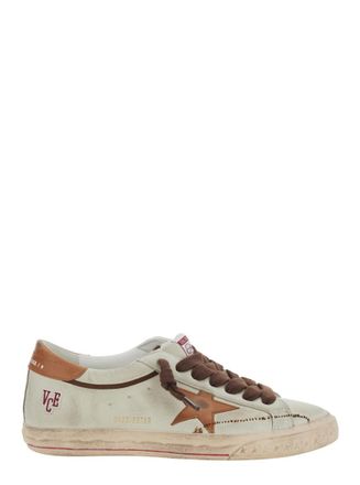 Golden Goose Brown Super-Star Sneakers
