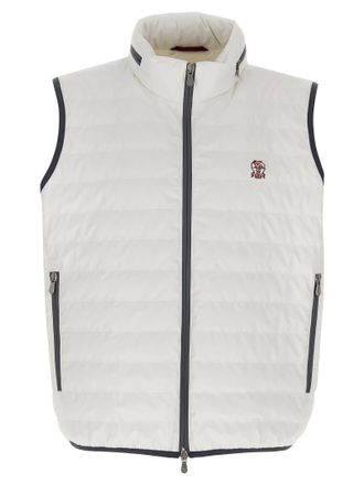 Brunello Cucinelli Mens Logo Vest