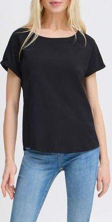 b.young Pamila Cotton T-Shirt in Black at Nordstrom Rack, Size X-Small