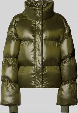 Neo Noir Neo Noir Steppjacke mit Stehkragen Modell Rhea in Khaki, Größe 40