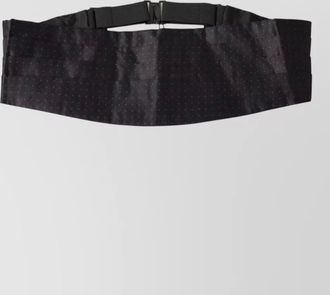Dolce & Gabbana silk dotted cummerbund