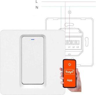 OEM Interruptor De Luz Monof&aacute;sico Sonoff L+n Moes Zigbee Tuya