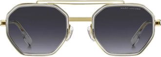 Marc Jacobs Occhiali da sole ottagonali - Oro