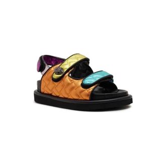 Kurt Geiger Dames, Schoenen, Oranje, Maat: 36 EU Leer