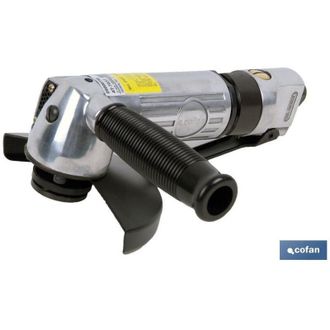 cofan Cofan - Amoladora Neum&aacute;tica, Amoladora Neum&aacute;tica 115/125 Mm De Di&aacute;metro &Uacute;til, Para Trabajos De Corte Y Desbaste Para Discos De 115 A 125 Mm Con Dispos