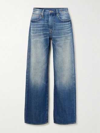 R13 Jeans A Gamba Larga Darcy Loose - Blu
