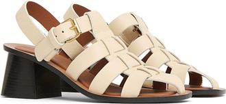 Mansur Gavriel Slingback Fisherman Sandal in Jasmine at Nordstrom, Size 10Us