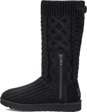 UGG (WMNS) UGG Classic Cardi Cabled Knit Boot Black 1146010-BLK