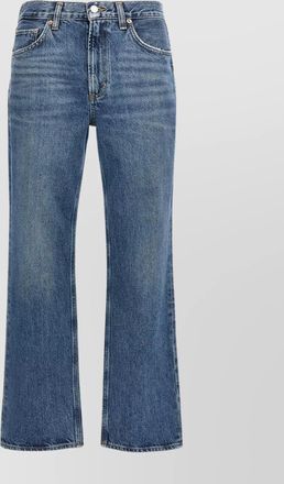 A Gold E faded wash denim jeans with belt loops