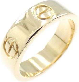 Cartier Gold Yellow Gold (18K) Band Ring (Pre-Owned)