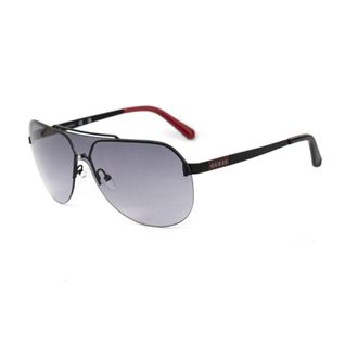 Guess Sunglasses, male, Black, Size: ONE SIZE Metal Frame Sunglasses