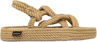 Bohonomad Bodrum Platform - Dames - Sandalen - Beige - 36 EU - Schoenen