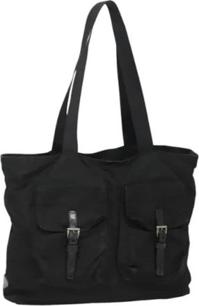 Prada Pre-owned Nylon prada-bags - Dames - Vintage Shopper - Zwart - ONE Size - Nylon - Vintage