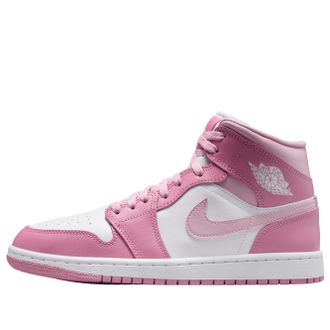 Nike Jordan Air Jordan 1 Mid Elemental Pink Iced Carmine Coconut Milk Sail BQ6472-605