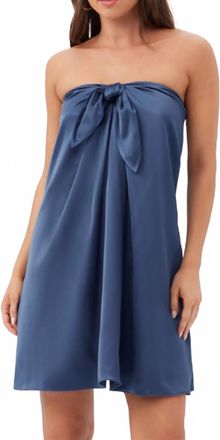 Trina Turk Yuzo Dress In Sumi Blue
