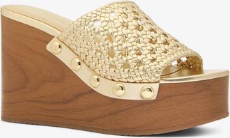 Michael Kors Mayes Woven Wedge Sandal