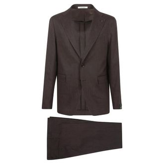 Tagliatore Heren, Pakken, Bruin, Maat: M