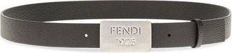 Fendi Calf Leather Belt - Black