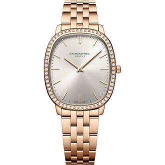 Raymond Weil Toccata Womens Rose Gold Watch 5280-P5S-64001 Stainless Steel - One Size