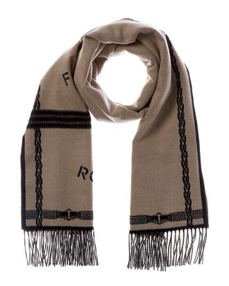 Fendi Fendi Wool & Cashmere-Blend Scarf