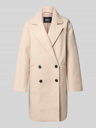 Only Oversized Mantel mit Reverskragen Modell BLAKE in Sand Melange, Gr&ouml;&szlig;e XL