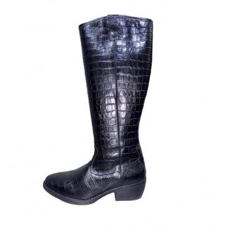 Eric Michael Womens Brianna Over The Knee Boot In Black