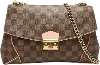Louis Vuitton Pre-owned Caissa Schoudertas - Dames - Vintage Schoudertas - Bruin - ONE Size - Leer - Vintage
