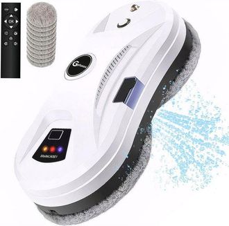 OEM Robot Limpiacristales El&eacute;ctrico - 5600 Pa - 3 Modos Autom&aacute;ticos - Control Remoto - 10 Pa&ntilde;os De Limpieza