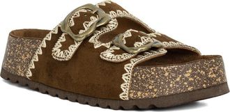 Shushop Keya Slide Sandal in Tan at Nordstrom Rack, Size 10