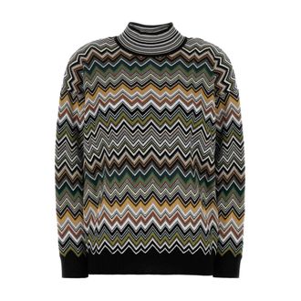 Missoni Dames, Truien, Veelkleurig, Maat: S Wol
