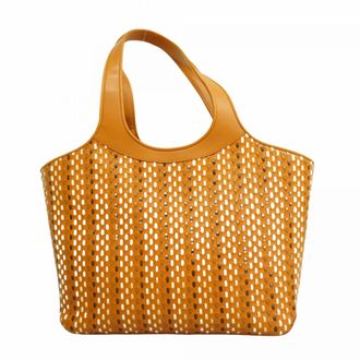 Ferragamo Brown Leather Tote Bag (Pre-Owned)