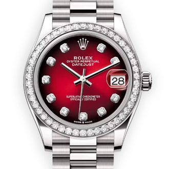 Rolex Datejust Automatic Chronometer Diamond Ladies Watch M278289RBR-0028