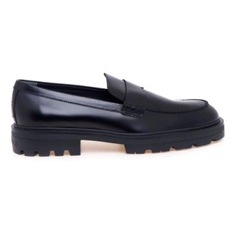 Hogan Heren, Schoenen, Zwart, Maat: 44 EU Leer