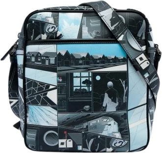 Prada Pre-owned Printed Leather Crossbody - - Pre-owned - unisex - Multicolore - ONE SIZE