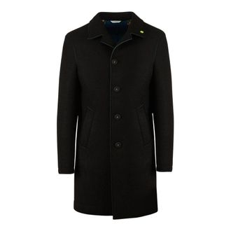 Manuel Ritz Jassen - Heren - Mantel - Grijs - 2XL - Wol - Jassen