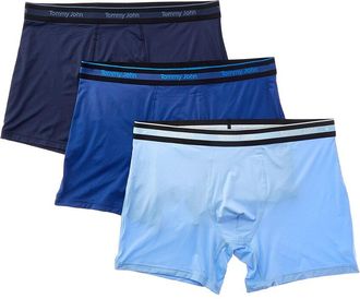Tommy John 3Pk Comfort Micro 4 Boxer Brief