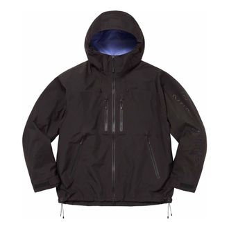 SUPREME Gore-Tex Taped Seam Shell Jacket Black SUP-SS24-89