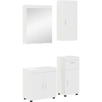 vidaXL Juego De Muebles De Ba&ntilde;o Con Caj&oacute;n Tulum Madera De Ingenier&iacute;a Vidaxl