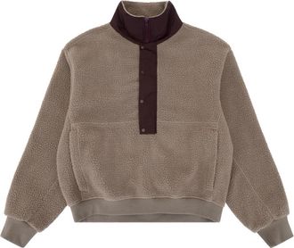 Entire studios System Fleece Pullover Sweatshirt - Heren - Sweatshirts - Bruin - XL - Polyester - Hoodies & sweatvesten