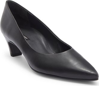 Paul Green Camilla Pump in Black Leather at Nordstrom, Size 10.5Us