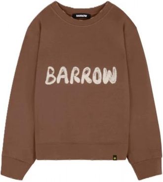 Barrow Stijlvolle Sweatshirts en Hoodies - Heren - Sweatshirts - Bruin - XL - Hoodies & sweatvesten