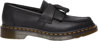 Dr. Martens Adrian Virginia Leren Loafer Schoen - Dames - Loafers - Zwart - 41 EU - Leer - Schoenen