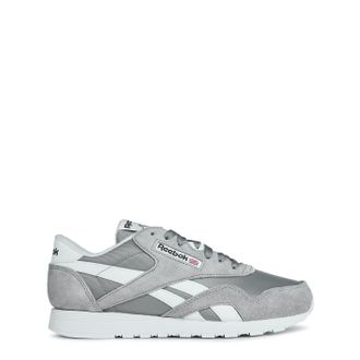 Reebok Men Classic Nylon Sneaker, Pure Grey 5/FTWR White/FTWR White, 7