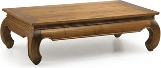 Moycor Mesa de centro de madera marrón anch. 125 cm