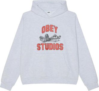 Obey Sudadera con capucha Extra Heavy - Sweatshirts & Hoodies - Hombre - Gris - M