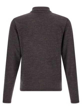 Christophe Lemaire Merino Moulin&eacute; Wool Shirt - Brown