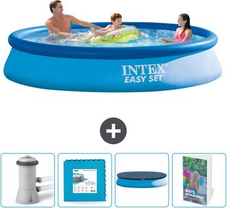 Intex Piscina Easy Set Redonda - 366x76 Cm - 7-piezas Scb108